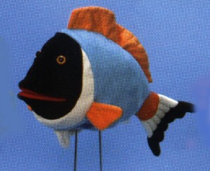 Blue Powder Fish Puppets (image for) Blue Powder Fish Puppets